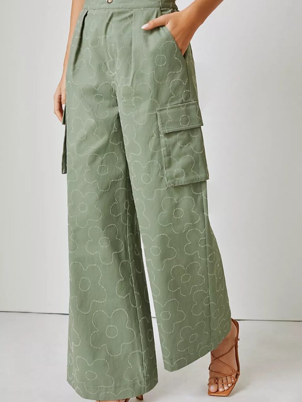 Avec Les Filles Wide-Leg Cargo